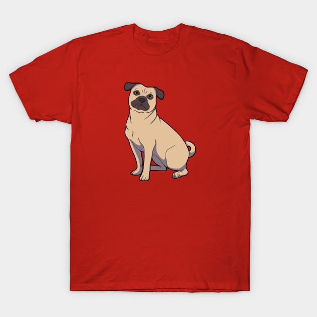 Pugabull T-Shirt by Adastumae